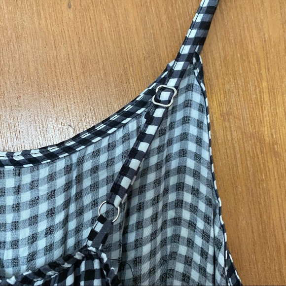 AE Don't Ask Why Gingham Jumpsuit - Picture 3 of 6